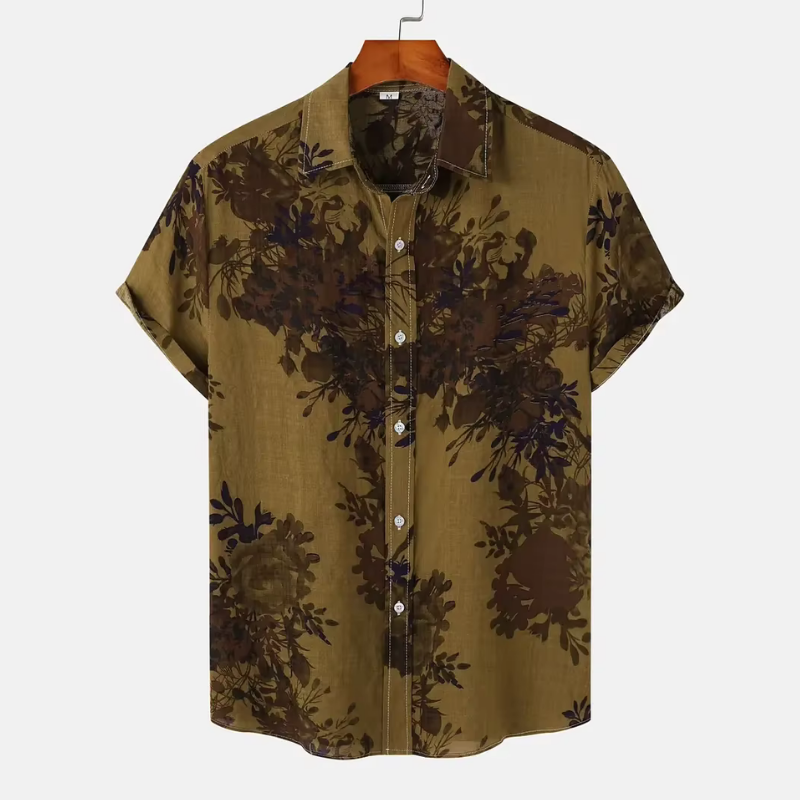 Midnight Flora Shirt