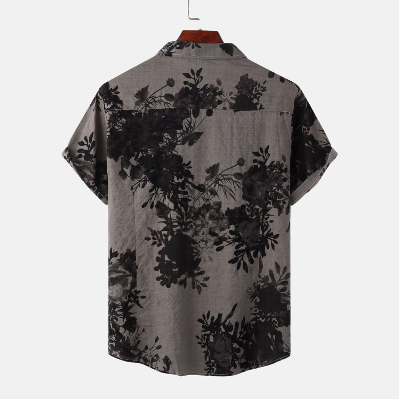 Midnight Flora Shirt