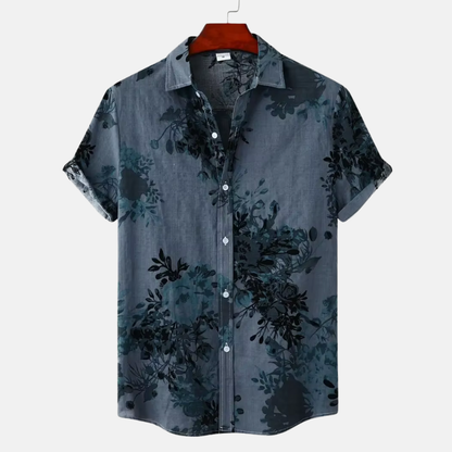 Midnight Flora Shirt