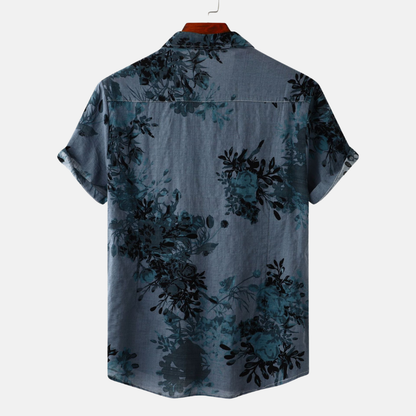 Midnight Flora Shirt